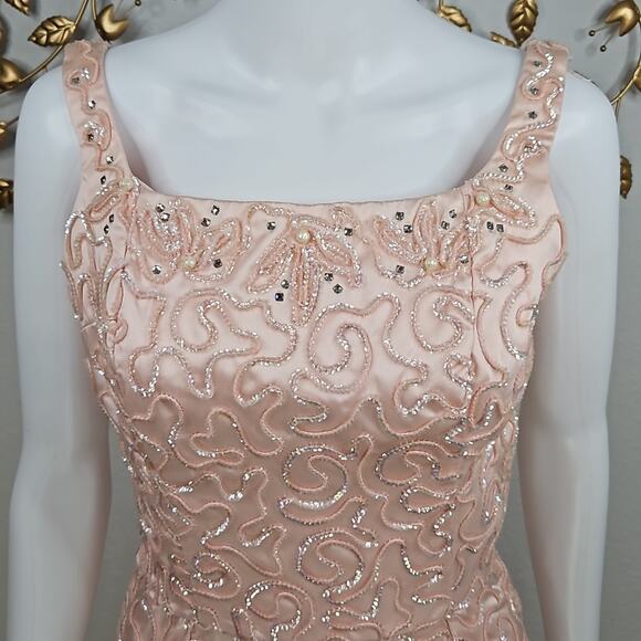 Vintage Emma Domb Sequin Gown Size Small - Picture 7 of 16